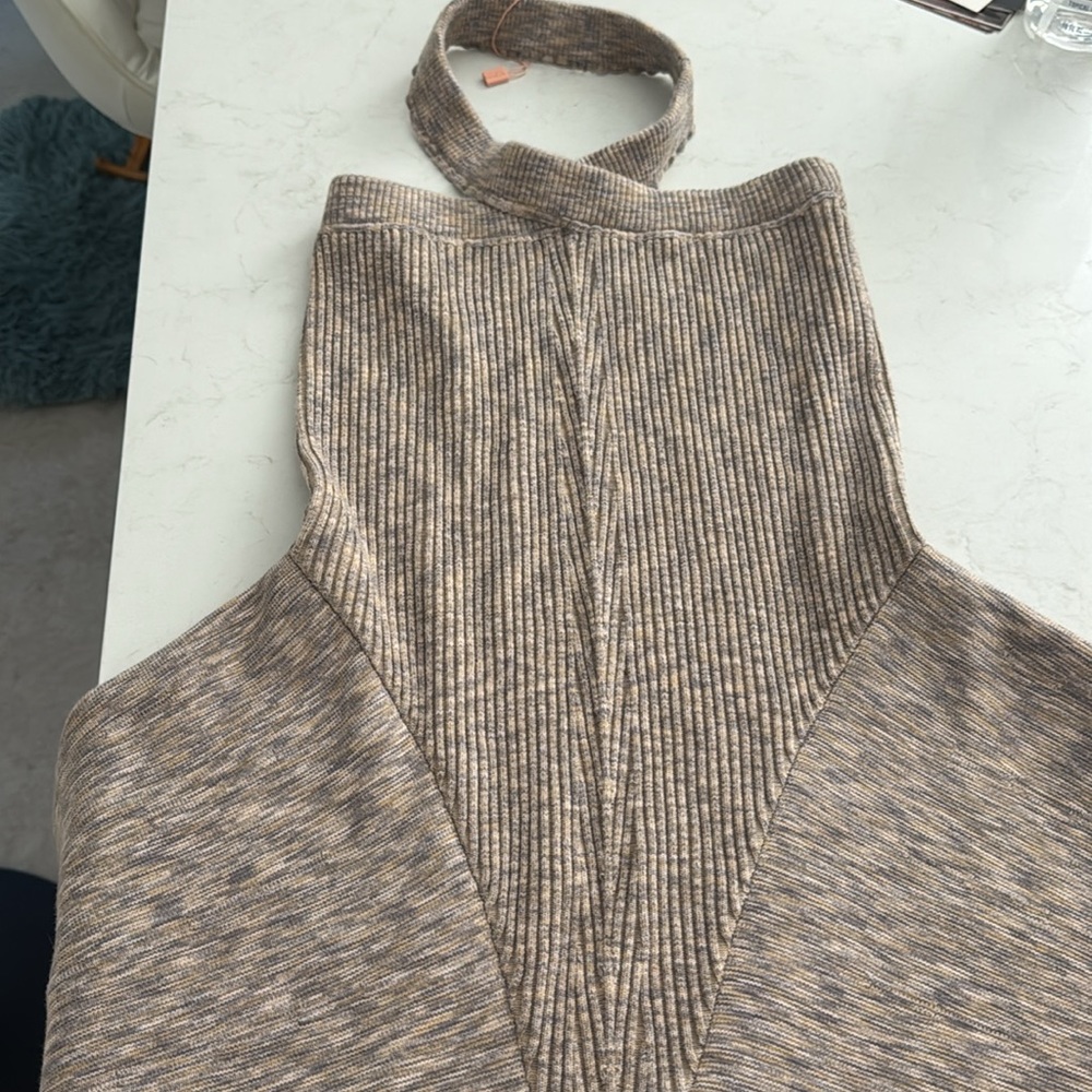 Cult Gaia Dominique Cable Knit Skirt